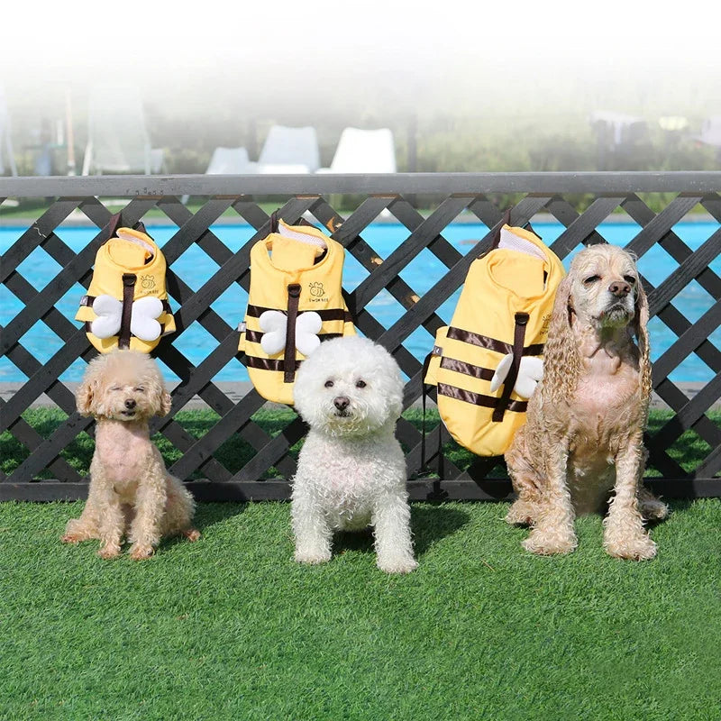 BeeVest™ "Swim Bee" - Dog Life Jacket